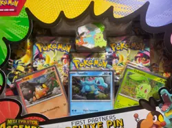 Pokemon Acended Heroes First Partners Deluxe Pin Collection Box SEALED - Image 3