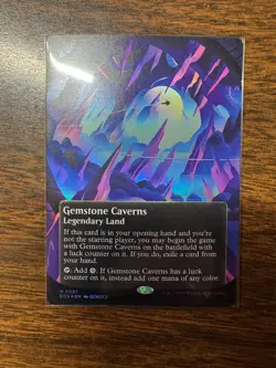 Gemstone Caverns (0061) (Borderless) Edge of Eternities: Stellar Sights Foil - Image 1