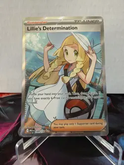 Lillie's Determination - Ultra Rare 169/132 - Mega Evolution - Pokemon NM/M - Image 1
