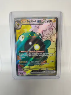 💥Pack Fresh Pokemon Ionos Bellibolt ex Ultra Rare SV09 Journey Together 172/159 - Image 1