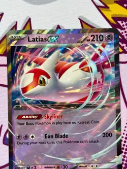 Pokemon TCG - Latias ex 076/191 - Surging Sparks - Double Rare Not Stamped - NM - Image 2