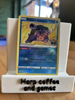 Pokemon TCG Radiant Blastoise Holo Card Pokemon Go 018/078 - Image 2