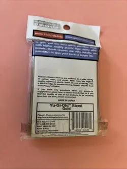 Players Choice card sleeves yugioh gold - Image 2