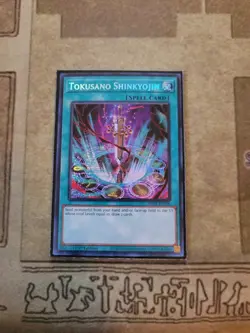 YUGIOH TOKUSANO SHINKYOJIN MP24-EN106 PRISMATIC SECRET 1ST ED NM - Image 1