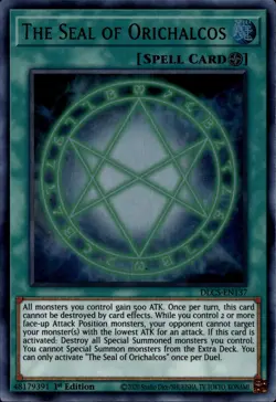 Yu-Gi-Oh! The Seal of Orichalcos (Green) Ultra Rare DLCS-EN137 - Image 1