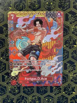One Piece Two Legends Portgas D Ace OP02-013 SP Alternate Alt Art - Image 1