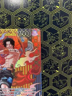 One Piece Two Legends Portgas D Ace OP02-013 SP Alternate Alt Art - Image 3