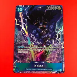One Piece CCG | (Kaido | OP04-044 NM) Alt Art Card TCG RARE English - Image 1