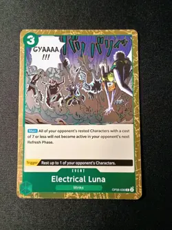 Electrical Luna OP08-036 Rare (Foil) - Two Legends - Image 1