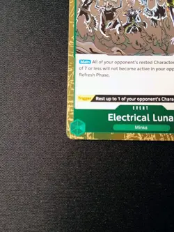 Electrical Luna OP08-036 Rare (Foil) - Two Legends - Image 2