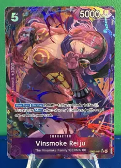 Vinsmoke Reiju (Alt Art) EB03-031 - One Piece Heroines SR - English - Near Mint - Image 1