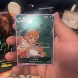 One Piece TCG Nami Promo Winner! P-102 - Image 1