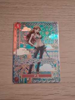 Nami SP Alt Art OP01-016 Awakening of the New Era Japanese 2023 ONE PIECE Card - Image 1