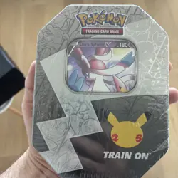 Pokemon Cards 25th Anniversary Celebrations Tin Packs Sealed Dark Sylveon 820650809880 - Image 1