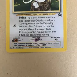 Smeargle Promo Card 32 WOTC Near Mint Black Star Promo Card (fast dispatch) - Image 4