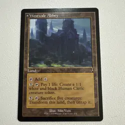 Westvale Abbey Retro Frame Land (NM Non-Foil) INR-0474 Rare MTG - Image 1