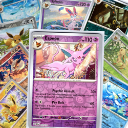 Pokemon 9 Card Eeveelution Set – Value Set – Great Binder Cards - Reverse Holo - Image 1