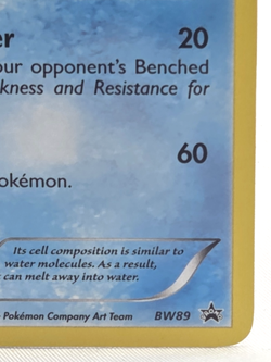 Pokemon Vaporeon BW89 Black & White Promo Holo Card - Image 3