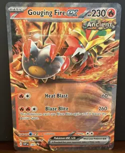 Gouging Fire ex 144 Sv: Scarlet & Violet Promo Cards Holo - Image 1