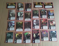 Warhammer Invasion LCG Chaos and Empire Lot 160 Sleeved Plus Capital Board cards - Image 2