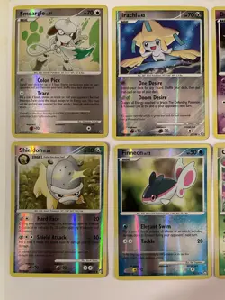 Vintage Pokemon Mid-Era Card Lot Of 8 Various Sets 2007-2009 Reverse Holo Rares - Image 2