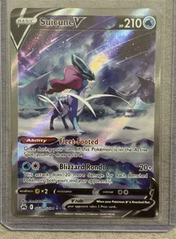Suicune v GG38/GG70 Crown Zenith: Galarian Gallery Holo Card Mint. Lot Of 2. - Image 5