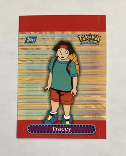 2000 Topps Pokemon Tracey #3 Pop Up Card Card TV Animation Series 3 Light Play - Image 1