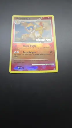 Monferno 56/130 Diamond and Pearl Reverse Holo Pokemon Card - Ungraded - Image 3