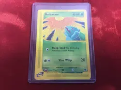 BULBASAUR 95/165 Expedition NON-HOLO E-Series / E-Reader Pokemon TCG card NM - Image 1