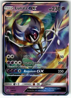Lunala GX SM103 SM Promos NM Pokemon Card TCG - Image 1