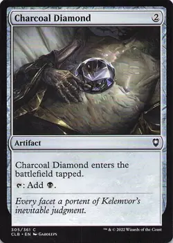 Charcoal Diamond Commander Legends: Battle for Baldur's Gate Regular - Image 1