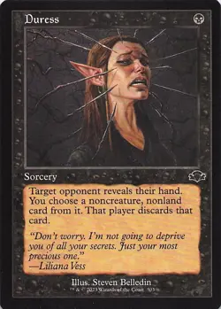 Duress (Retro Frame) Dominaria Remastered Regular - Image 1