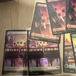 MTG TMNt Foil Full Art Land Lot - Image 2