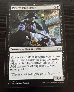 Pitiless Plunderer - Rivals of Ixalan Magic the Gathering MTG - Image 1
