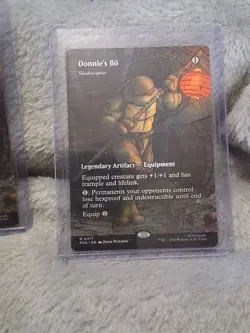 Donnie's Bo - Shadowspear (Borderless) Teenage Mutant Ninja Turtles Magic X2 - Image 3