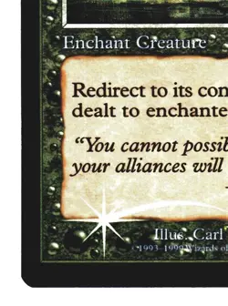 Magic The Gathering MTG - Urza's Legacy ULG 1999 - #71 Treacherous Link FOIL - Image 4