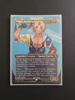 Tidus, Yuna's Guardian (Borderless) Commander: Final Fantasy Foil - Image 1