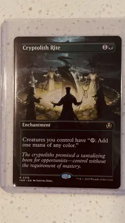 MTG Innistrad Remastered BORDERLESS R Cryptolith Rite #0316 - Image 4
