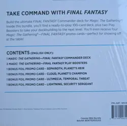 Magic The Gathering Final Fantasy Commander Kit - Limit Break - Sealed - Costco - Image 4
