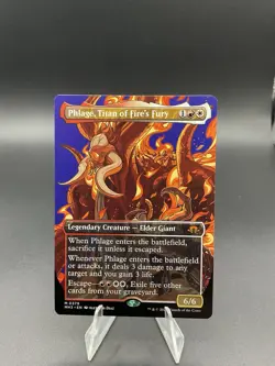 Phlage, Titan of Fire's Fury (Borderless) Modern Horizons 3 Regular MTG 0379 - Image 1