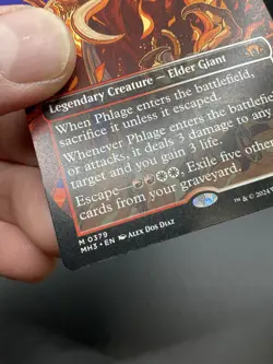 Phlage, Titan of Fire's Fury (Borderless) Modern Horizons 3 Regular MTG 0379 - Image 5