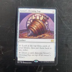Sensei's Divining Top Double Masters 2022 Rare Artifact Regular English 314 - Image 1