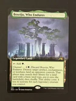 Boseiju, Who Endures (Extended Art) Kamigawa: Neon Dynasty Regular - Image 1