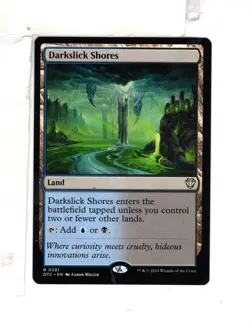 MTG SkeenAB Darkslick Shores from OTC. NM. - Image 1