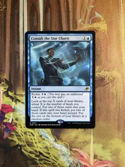 1x Consult the Star Charts NM-Mint, English Edge of Eternities MTG Magic - Image 1