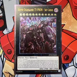 Super Starslayer TY-PHON Sky Crisis (UTR) OP30-EN003 Ultimate Rare Yugioh NM - Image 1
