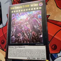 Super Starslayer TY-PHON Sky Crisis (UTR) OP30-EN003 Ultimate Rare Yugioh NM - Image 3