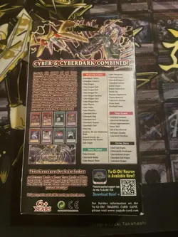 Yugioh Structure Deck Cyber Strike 1st Edition Factory Seal - Image 2
