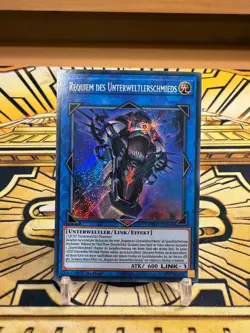Yugioh Requiem des Unterweltlerschmieds Secret Rare INFO-DE046 - Image 1