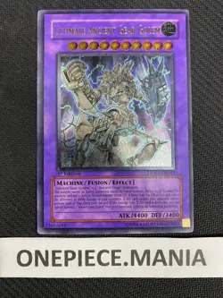 Yu-Gi-Oh! Ultimate Ancient Gear Golem LODT-EN043 1st Ultimate Rare US Print - Image 1